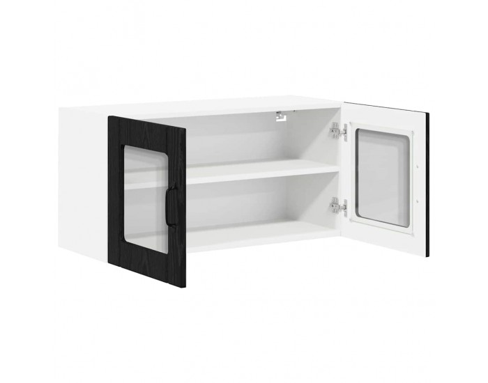 Sonata H Горен кухненски шкаф Черния дъб 80 x 31 x 40 см Инженерно дърво