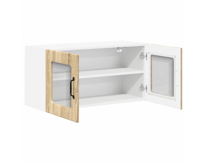 Sonata H Горен кухненски шкаф Сонома дъб 80 x 31 x 40 см Инженерно дърво