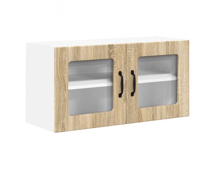 Sonata H Горен кухненски шкаф Сонома дъб 80 x 31 x 40 см Инженерно дърво