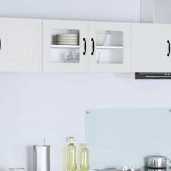 Sonata H Горен кухненски шкаф с рафт Лъскаво бяло 80 x 31 x 40 см - Модули Sonata