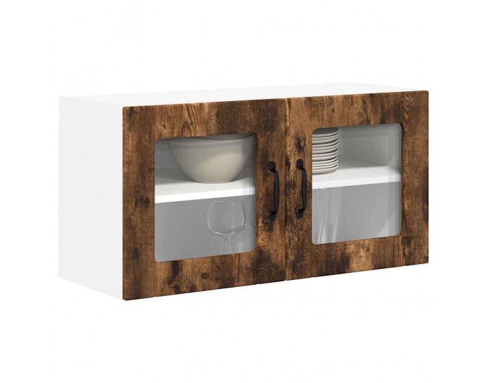 Sonata H Горен кухненски шкаф Димян дъб 80 x 31 x 40 см Инженерно дърво