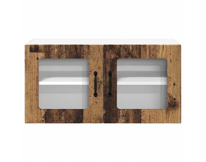 Sonata H Горен кухненски шкаф с рафт Старо дърво 80 x 31 x 40 см