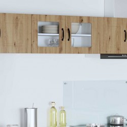 Sonata H Горен кухненски шкаф с рафт Дъб 80 x 31 x 40 см Инженерно дърво - Модули Sonata