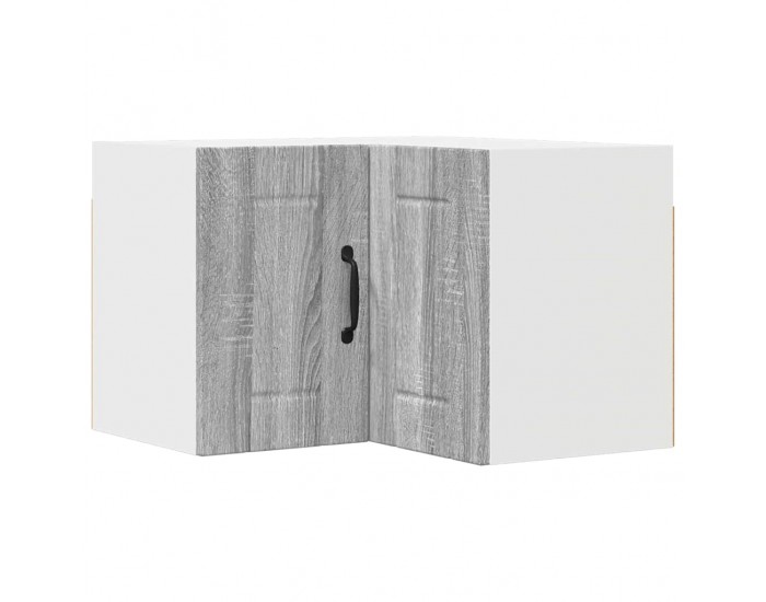 Sonata H Горен кухненски шкаф Сив Сонома 57 x 57 x 40 см Инженерно дърво