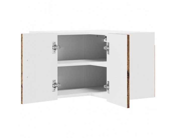 Sonata H Горен кухненски шкаф с рафт Старо дърво 57 x 57 x 40 см