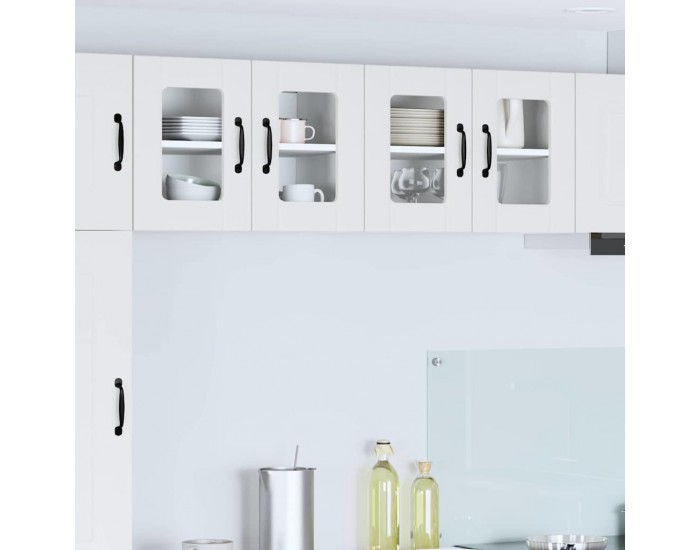 Sonata H Горен кухненски шкаф 2 pcs Бяло 60 x 31 x 40 см Инженерно дърво