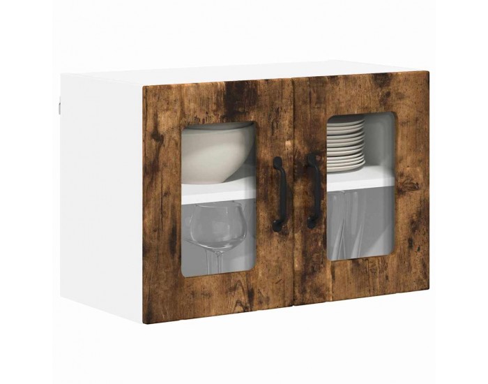 Sonata H Горен кухненски шкаф с рафт 2 pcs Димян дъб 60 x 31 x 40 см