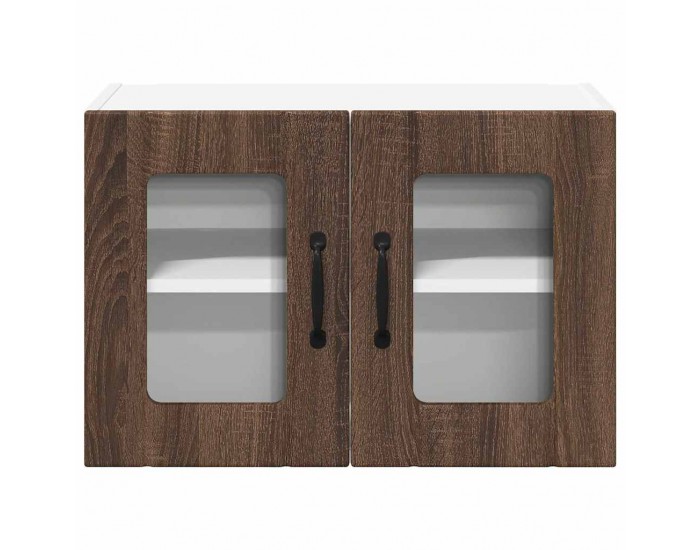 Sonata H Горен кухненски шкаф Кафяв дъб 60 x 31 x 40 см Инженерно дърво