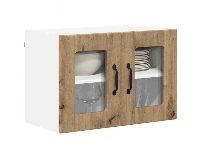 Sonata H Горен кухненски шкаф 2 pcs Дъб 60 x 31 x 40 см Инженерно дърво