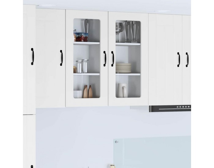 Sonata H Горен кухненски шкаф Бяло 40 x 31 x 80 см Инженерно дърво