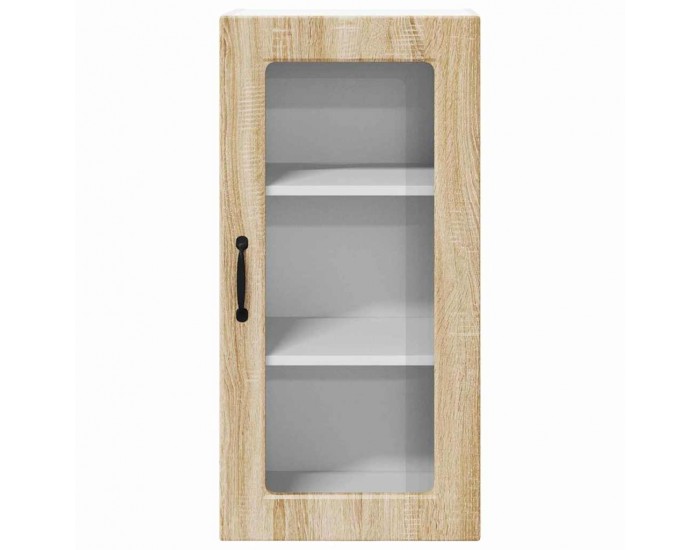 Sonata H Горен кухненски шкаф Сонома дъб 40 x 31 x 80 см Инженерно дърво