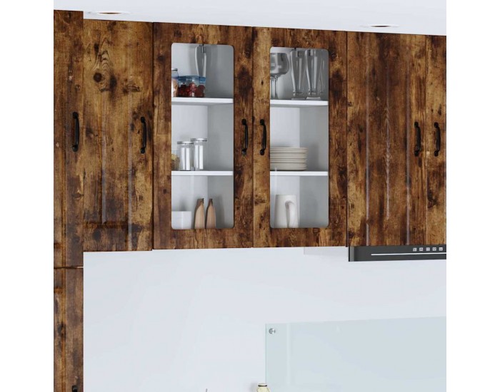 Sonata H Горен кухненски шкаф Димян дъб 40 x 31 x 80 см Инженерно дърво