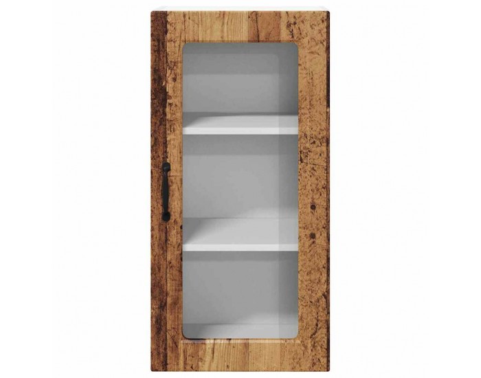 Sonata H Горен кухненски шкаф с рафт Старо дърво 40 x 31 x 80 см