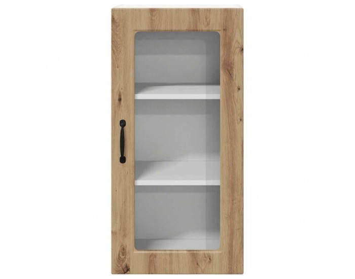 Sonata H Горен кухненски шкаф с рафт Дъб 40 x 31 x 80 см Инженерно дърво