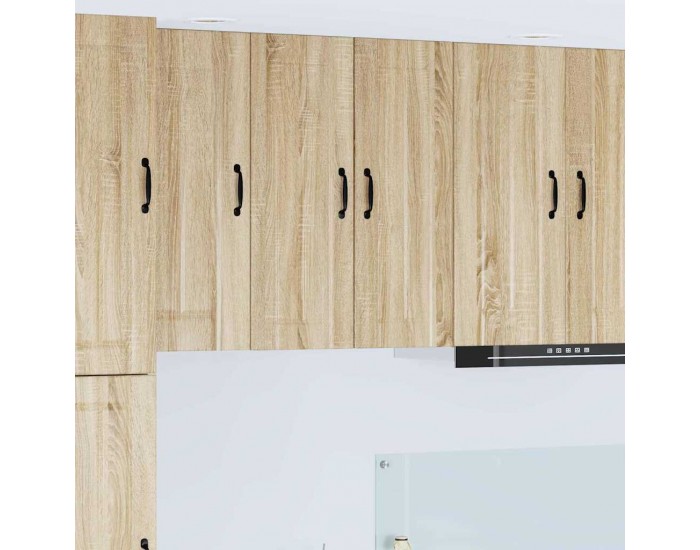 Sonata H Горен кухненски шкаф с рафт 2 pcs Сонома дъб 30 x 31 x 80 см
