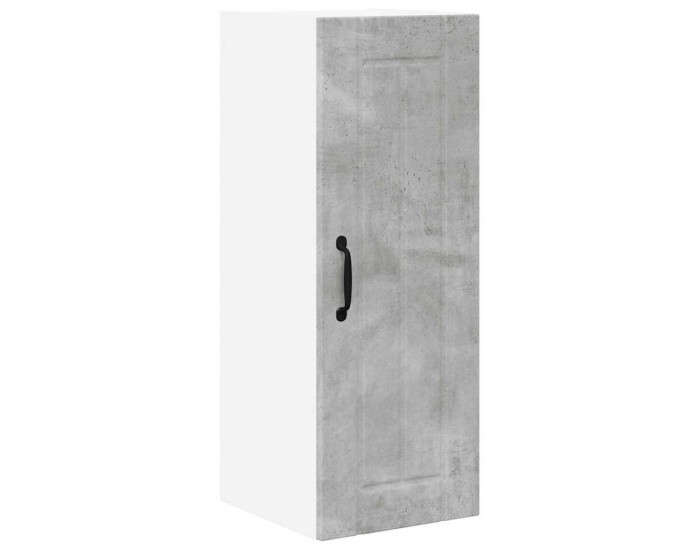 Sonata H Горен кухненски шкаф 2 pcs Циментено сиво 30 x 31 x 80 см