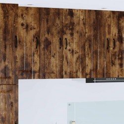 Sonata H Горен кухненски шкаф с рафт 2 pcs Димян дъб 30 x 31 x 80 см - Модули Sonata