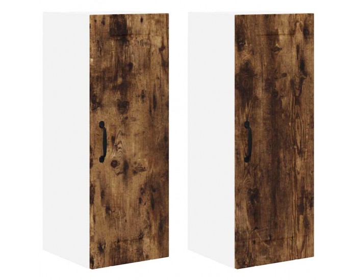 Sonata H Горен кухненски шкаф с рафт 2 pcs Димян дъб 30 x 31 x 80 см