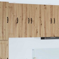 Sonata H Горен кухненски шкаф 2 pcs Дъб 30 x 31 x 80 см Инженерно дърво - Модули Sonata