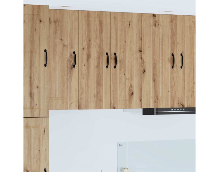 Sonata H Горен кухненски шкаф 2 pcs Дъб 30 x 31 x 80 см Инженерно дърво