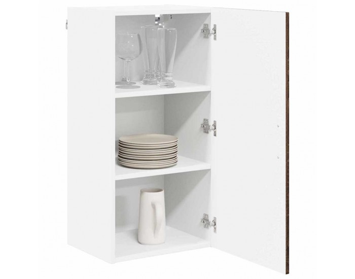 Sonata H Горен кухненски шкаф Кафяв дъб 40 x 31 x 80 см Инженерно дърво