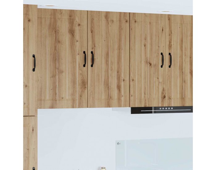 Sonata H Горен кухненски шкаф с рафт Дъб 40 x 31 x 80 см Инженерно дърво