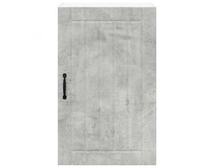 Sonata H Горен кухненски шкаф с рафт Циментено сиво 50 x 31 x 80 см