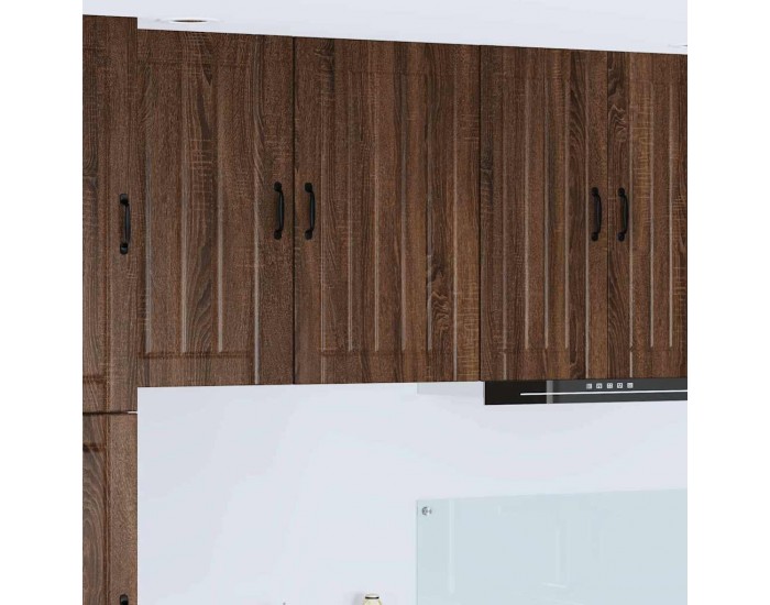 Sonata H Горен кухненски шкаф Кафяв дъб 50 x 31 x 80 см Инженерно дърво