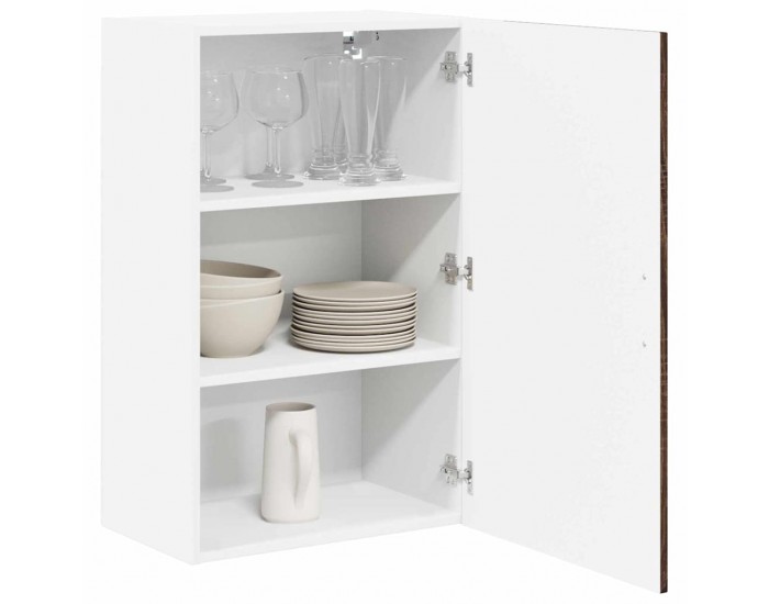 Sonata H Горен кухненски шкаф Кафяв дъб 50 x 31 x 80 см Инженерно дърво