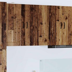 Sonata H Горен кухненски шкаф с рафт Старо дърво 50 x 31 x 80 см - Модули Sonata