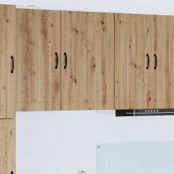 Sonata H Горен кухненски шкаф с рафт Дъб 50 x 31 x 80 см Инженерно дърво - Модули Sonata