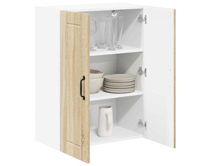 Sonata H Горен кухненски шкаф Сонома дъб 60 x 31 x 80 см Инженерно дърво