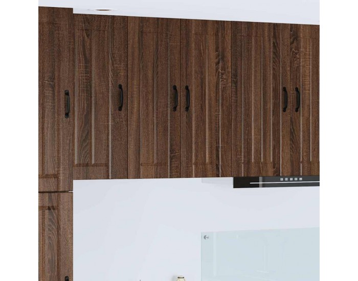 Sonata H Горен кухненски шкаф Кафяв дъб 60 x 31 x 80 см Инженерно дърво