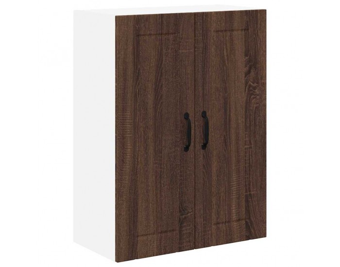 Sonata H Горен кухненски шкаф Кафяв дъб 60 x 31 x 80 см Инженерно дърво