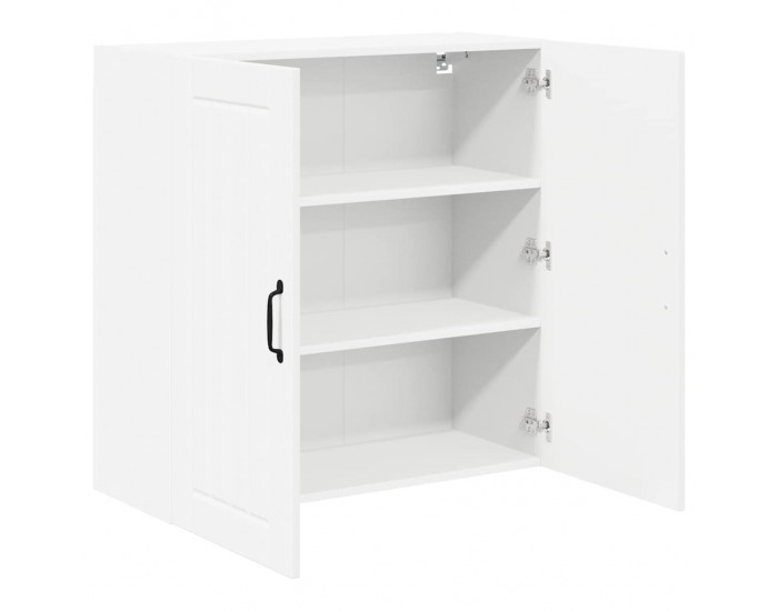 Sonata H Горен кухненски шкаф Бяло 80 x 31 x 80 см Инженерно дърво