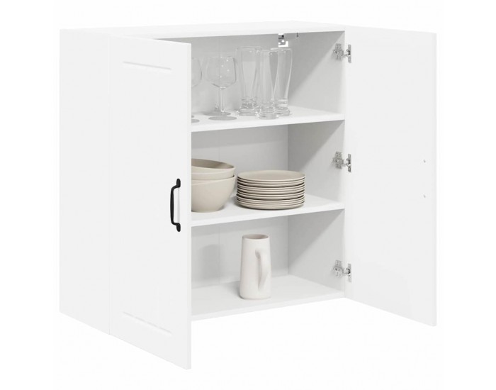 Sonata H Горен кухненски шкаф Бяло 80 x 31 x 80 см Инженерно дърво