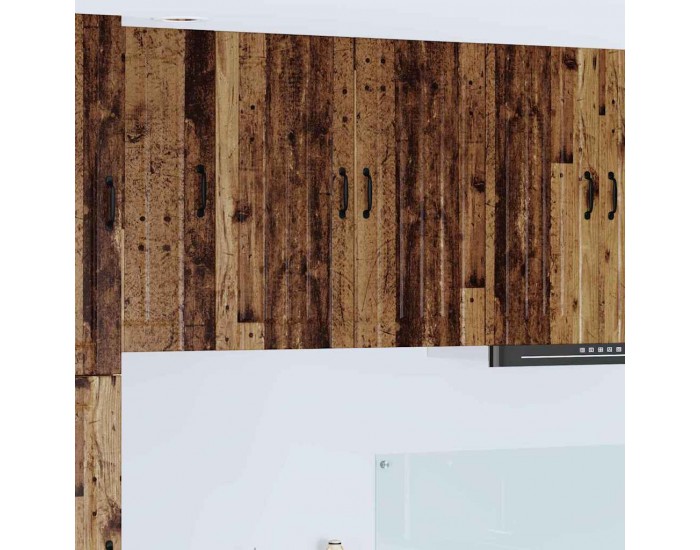Sonata H Горен кухненски шкаф с рафт Старо дърво 80 x 31 x 80 см