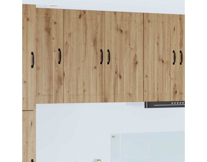 Sonata H Горен кухненски шкаф с рафт Дъб 80 x 31 x 80 см Инженерно дърво