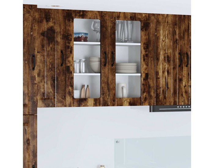 Sonata H Горен кухненски шкаф Димян дъб 80 x 31 x 80 см Инженерно дърво