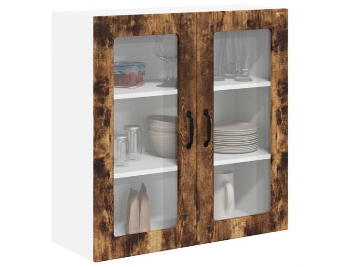 Sonata H Горен кухненски шкаф Димян дъб 80 x 31 x 80 см Инженерно дърво