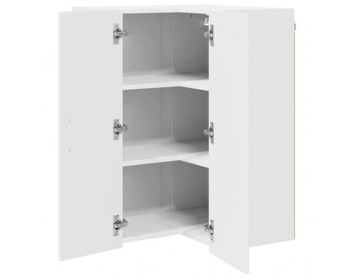 Sonata H Горен кухненски шкаф Бяло 57 x 57 x 80 см Инженерно дърво