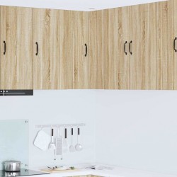 Sonata H Горен кухненски шкаф Сонома дъб 57 x 57 x 80 см Инженерно дърво - Модули Sonata