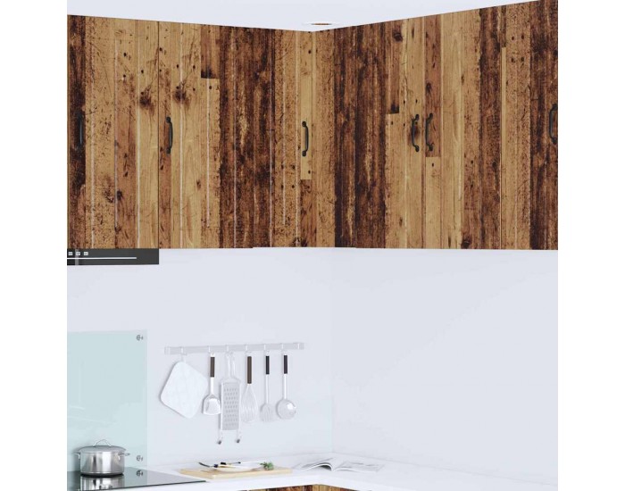 Sonata H Горен кухненски шкаф с рафт Старо дърво 57 x 57 x 80 см