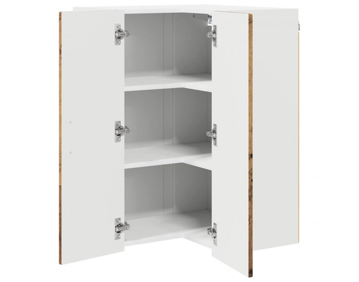 Sonata H Горен кухненски шкаф с рафт Старо дърво 57 x 57 x 80 см