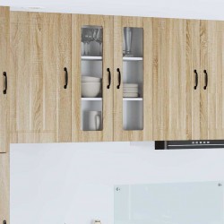 Sonata H Горен кухненски шкаф Сонома дъб 60 x 31 x 80 см Инженерно дърво - Модули Sonata