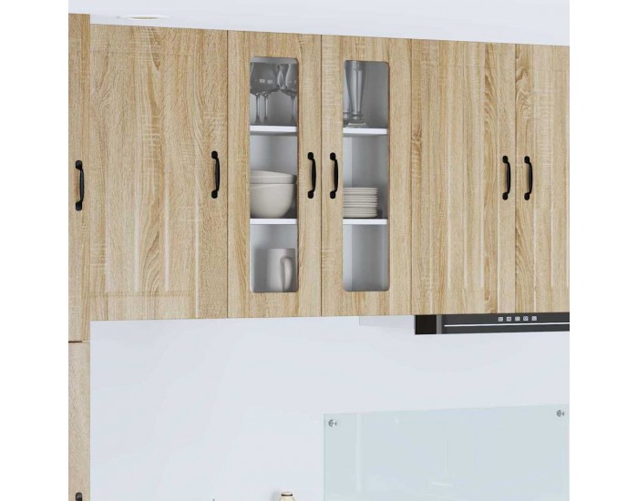 Sonata H Горен кухненски шкаф Сонома дъб 60 x 31 x 80 см Инженерно дърво