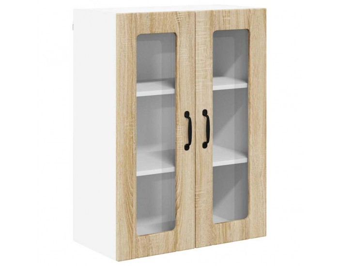 Sonata H Горен кухненски шкаф Сонома дъб 60 x 31 x 80 см Инженерно дърво