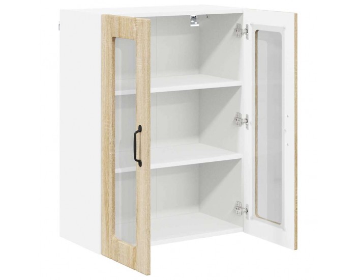 Sonata H Горен кухненски шкаф Сонома дъб 60 x 31 x 80 см Инженерно дърво