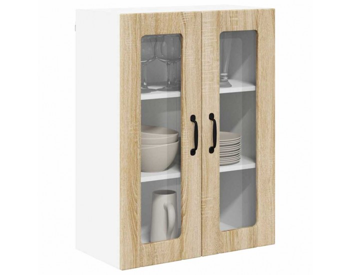 Sonata H Горен кухненски шкаф Сонома дъб 60 x 31 x 80 см Инженерно дърво