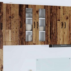 Sonata H Горен кухненски шкаф с рафт Старо дърво 60 x 31 x 80 см - Модули Sonata